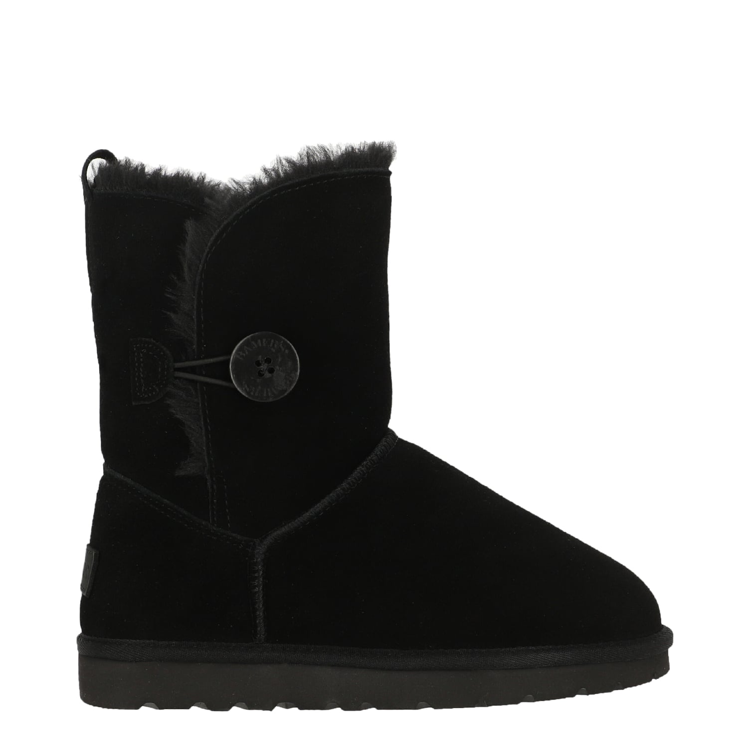 BOTA BAMERS BLAST BUTTON LEATHER MUJER NEGRO - 1