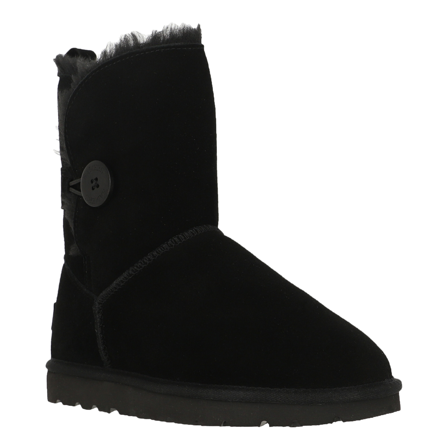 BOTA BAMERS BLAST BUTTON LEATHER MUJER NEGRO - 2