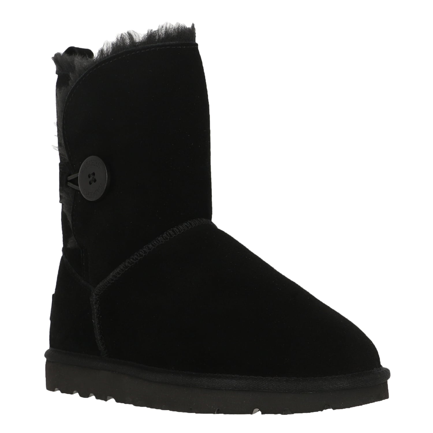 BOTA BAMERS BLAST BUTTON LEATHER MUJER NEGRO - 2