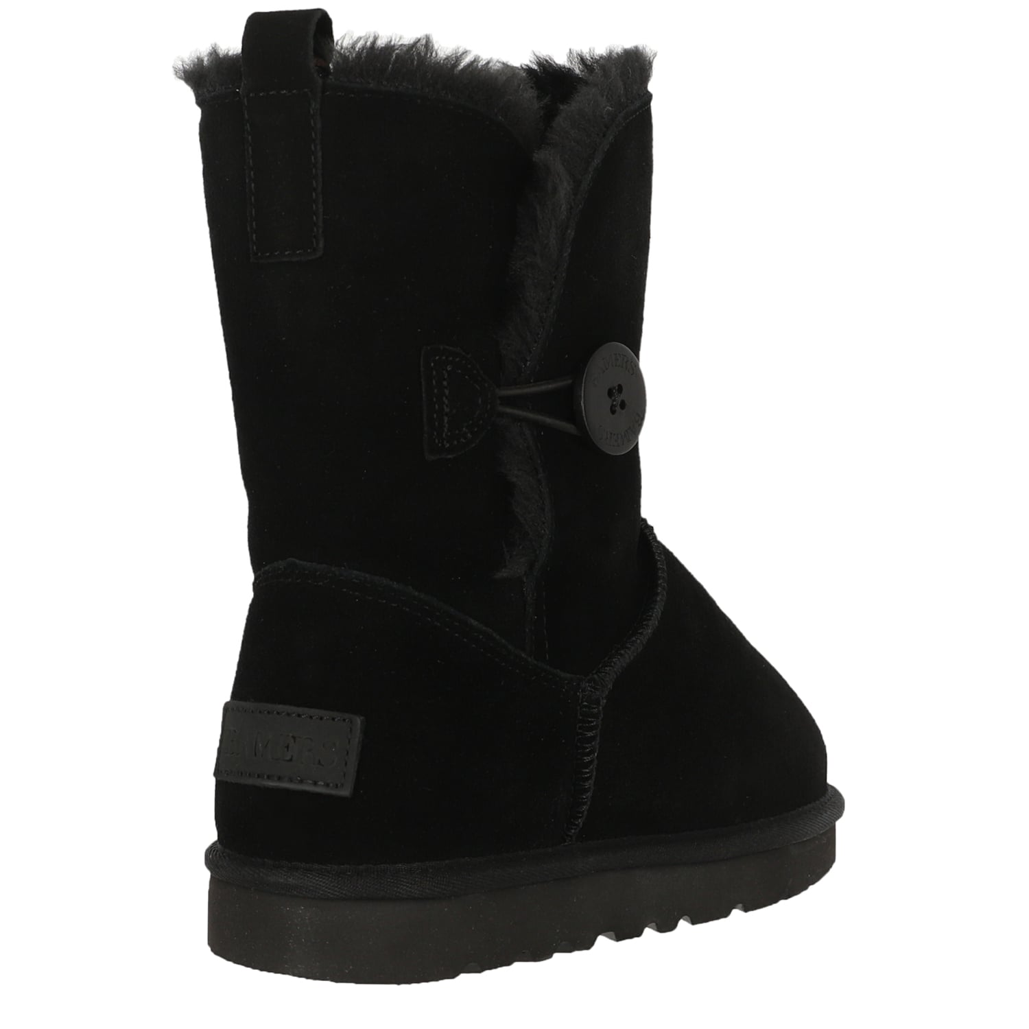 BOTA BAMERS BLAST BUTTON LEATHER MUJER NEGRO - 3