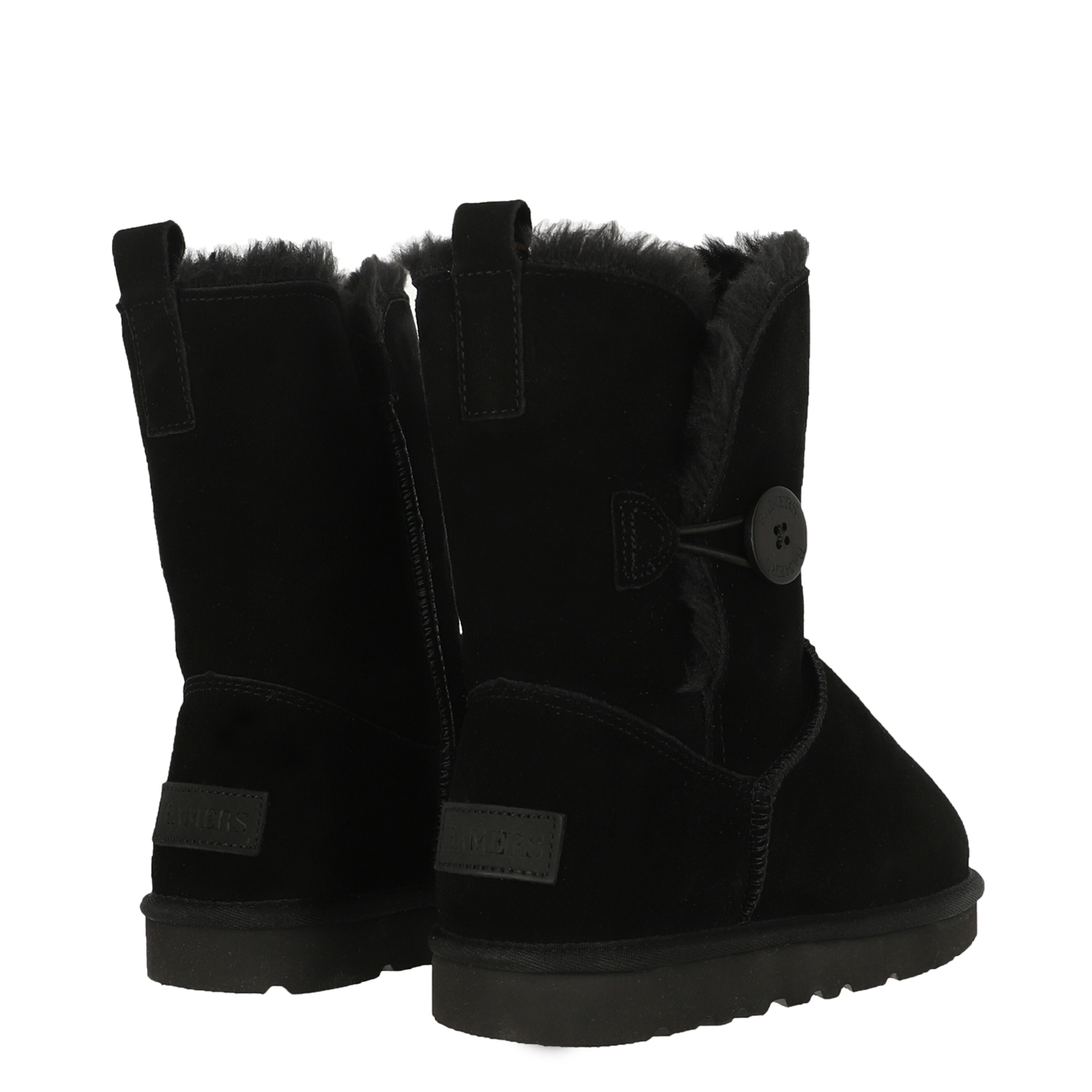BOTA BAMERS BLAST BUTTON LEATHER MUJER NEGRO - 5