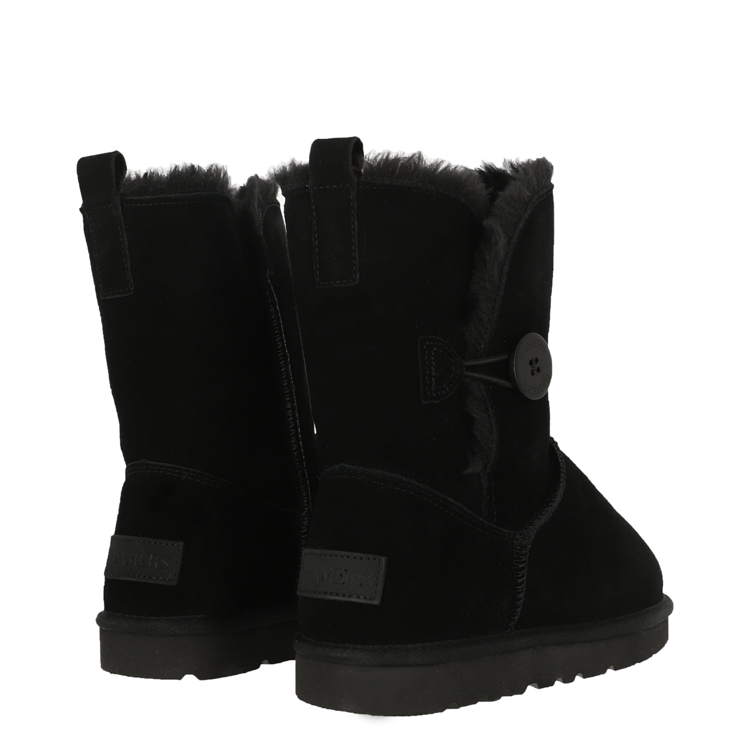 BOTA BAMERS BLAST BUTTON LEATHER MUJER NEGRO - 5