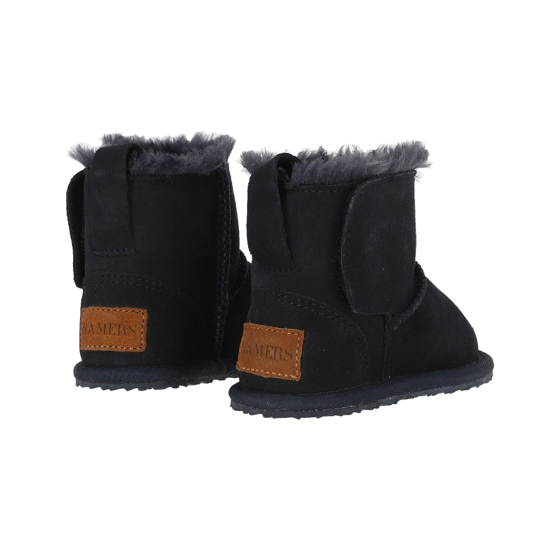 BOTA BAMERS BLAST BABY LEATHER BEBE AZUL - 4