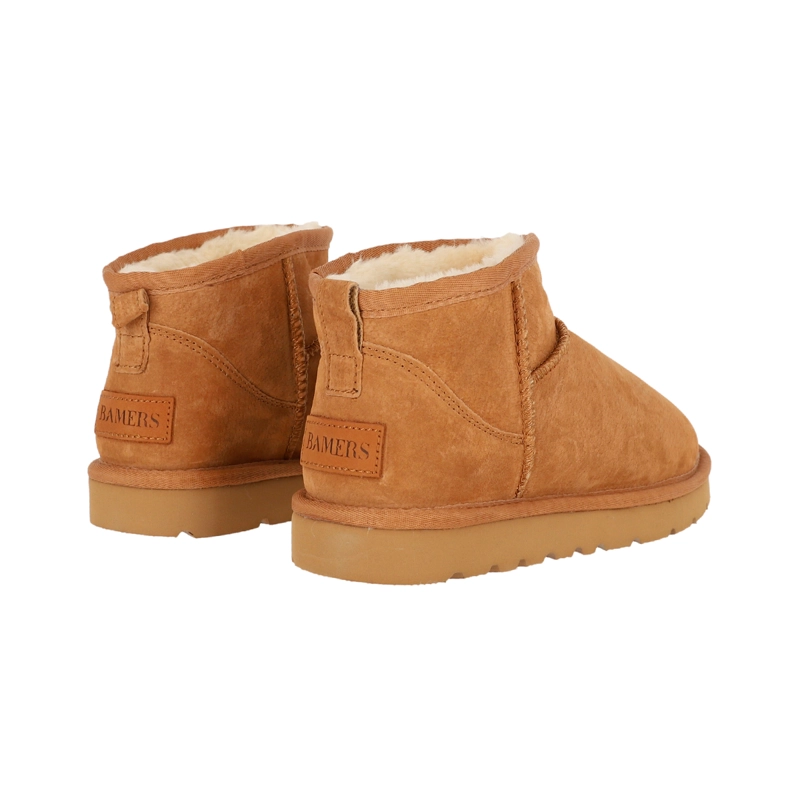BOTA BAMERS BLAST MINI CUERO MUJER CARAMEL - 4