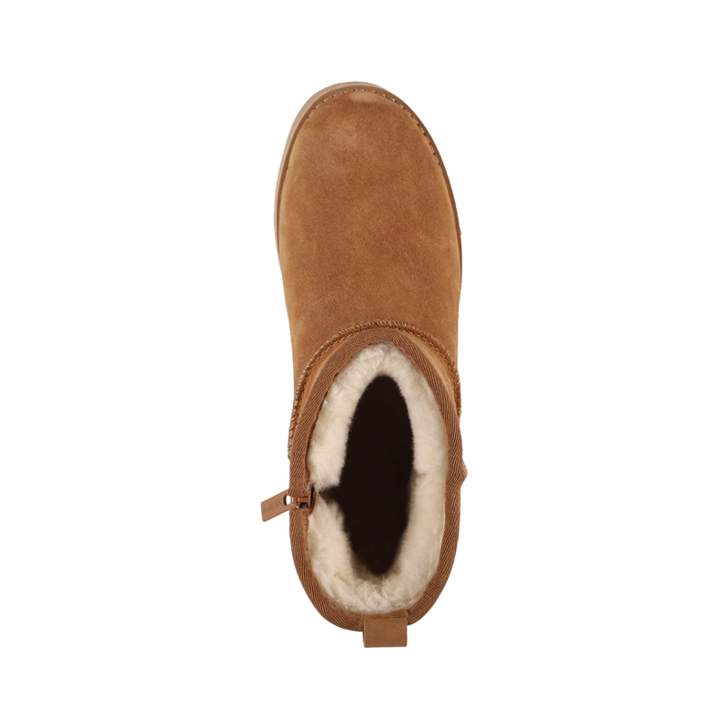 BOTA BAMERS PLATFORM MUJER CARAMEL - 3