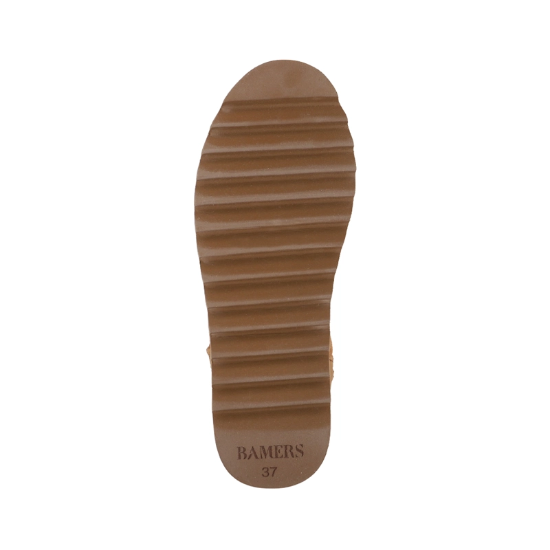 BOTA BAMERS PLATFORM MUJER CARAMEL - 4