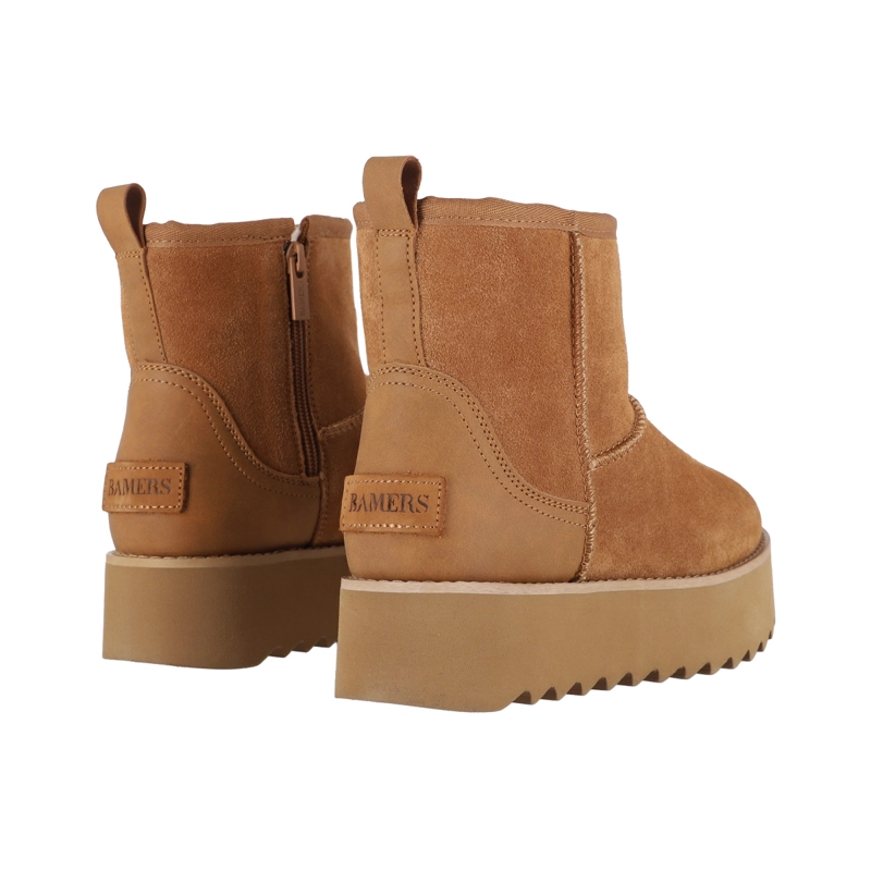 BOTA BAMERS PLATFORM MUJER CARAMEL - 6