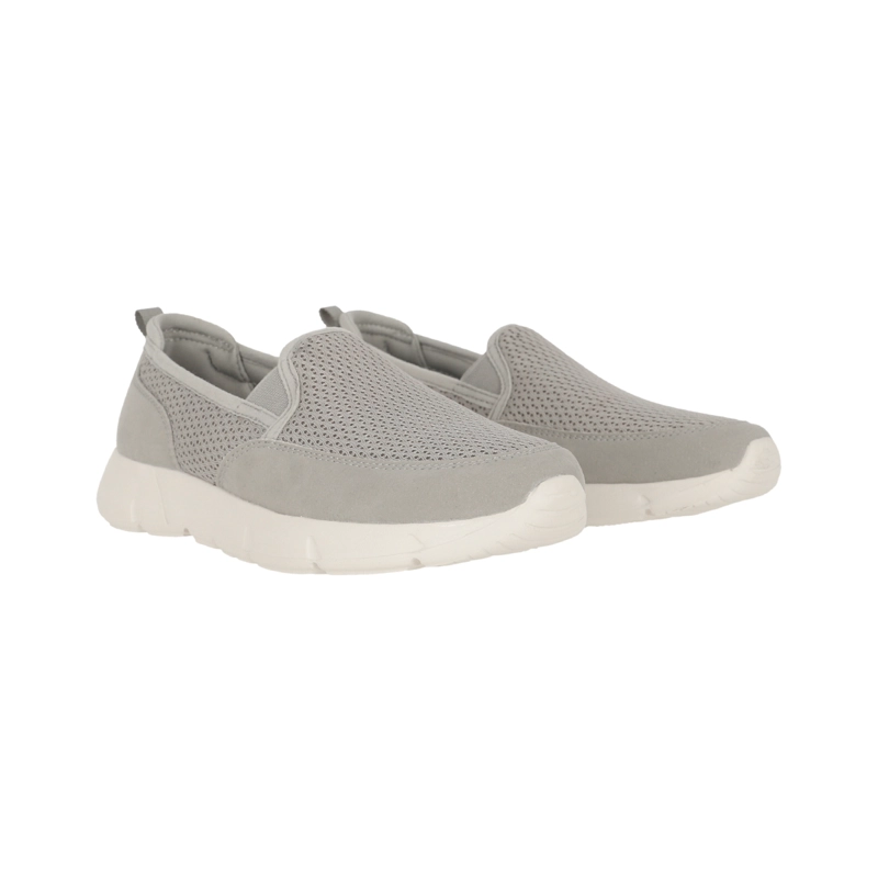 ZAPATOS SLIP ON MUJER BAMERS TEXTIL SINGAPUR GRIS - 3