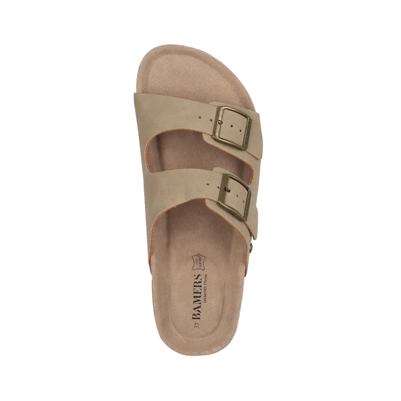 SANDALIAS MUJER BAMERS KEND HIGHT GRIS - 3