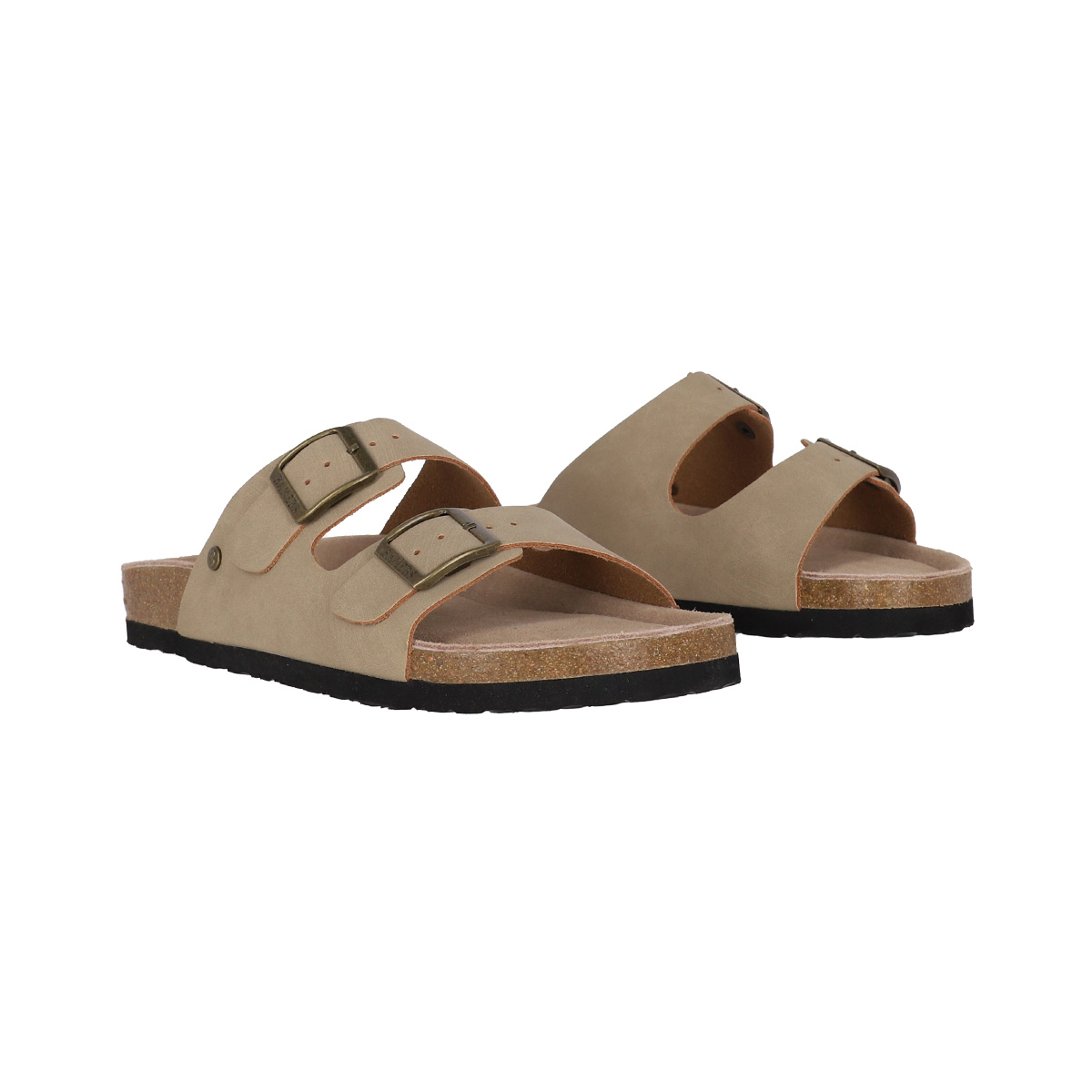 SANDALIAS MUJER BAMERS KEND HIGHT GRIS - 5