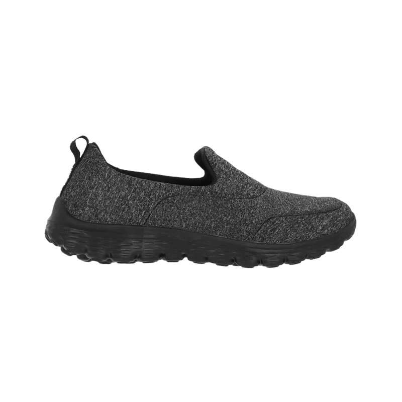 ZAPATOS SLIP ON MUJER BAMERS MELANGE MIRLO NEGRO - 1