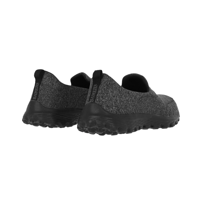 ZAPATOS SLIP ON MUJER BAMERS MELANGE MIRLO NEGRO - 4