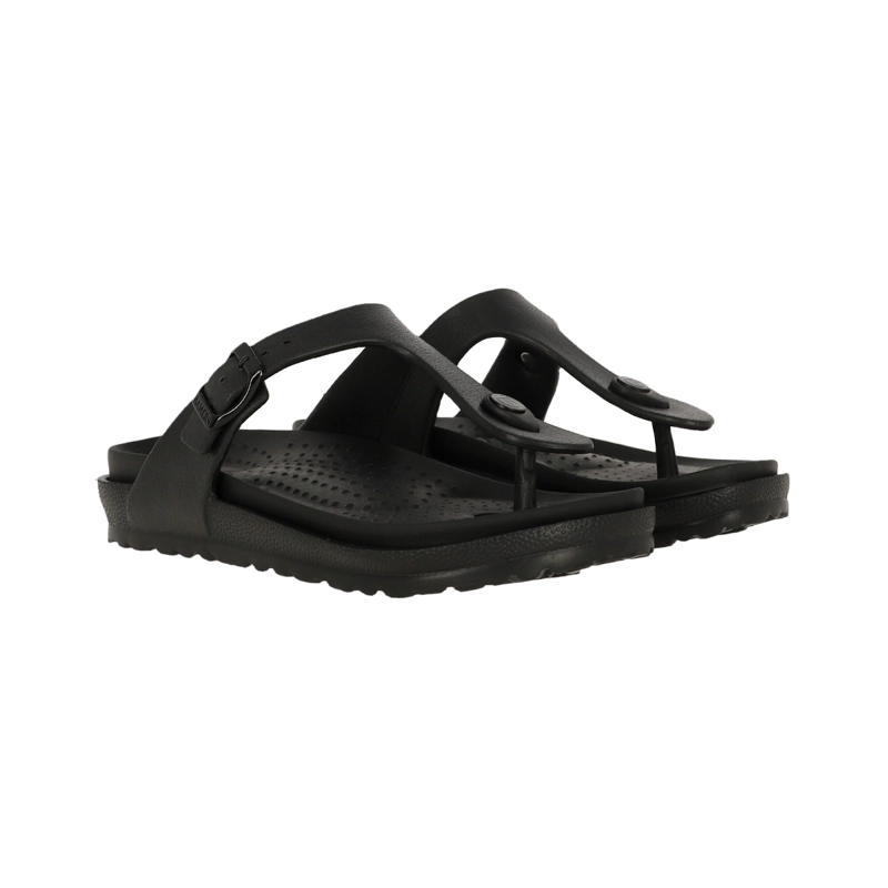 SANDALIAS MUJER BAMERS NEW CAPRI VEGAN NEGRO - 3