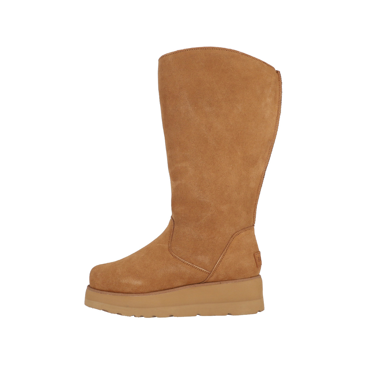 BOTA BAMERS CADIZ HIGH CUERO MUJER CARAMEL - 2