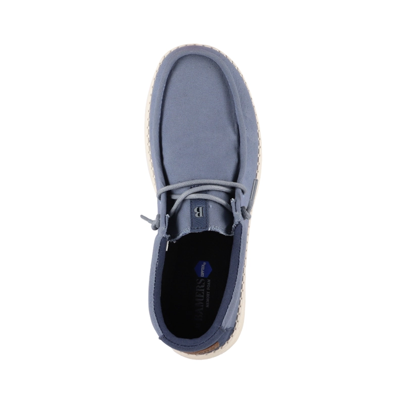 ZAPATILLAS HOMBRE BAMERS CASUALES AZUL SALERNO - 3