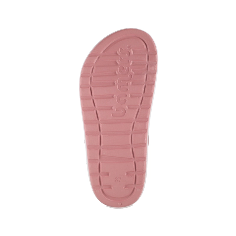 ZUECOS PLATAFORMA MUJER BAMERS ROSA METALICO AIRLINE - 6