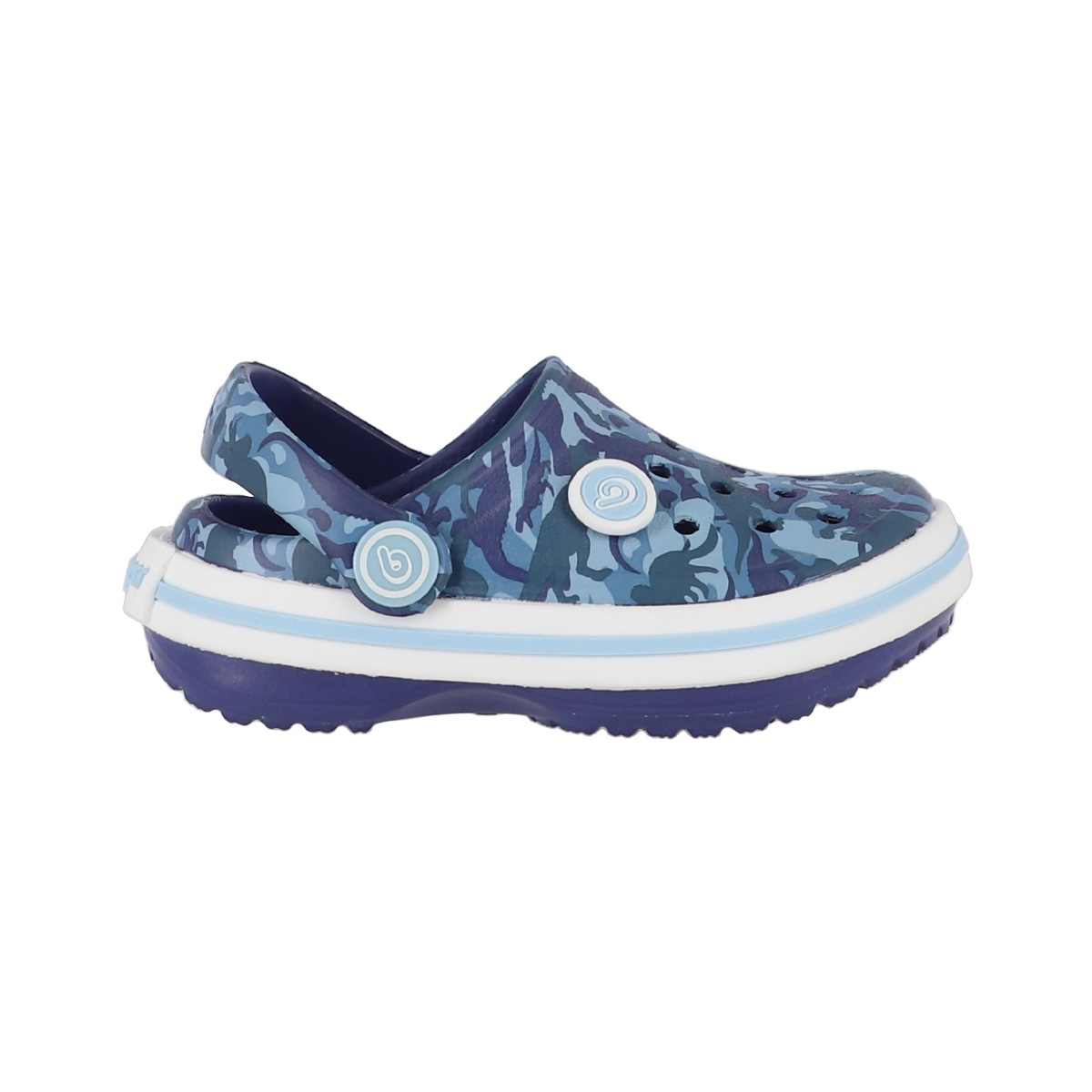 ZUECOS BABY AIRLINE BAMERS ESTAMPADO AZUL - 1