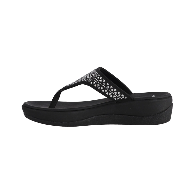 HAWAIANAS PLATAFORMA MUJER BAMERS CRUZ NEGRO - 2
