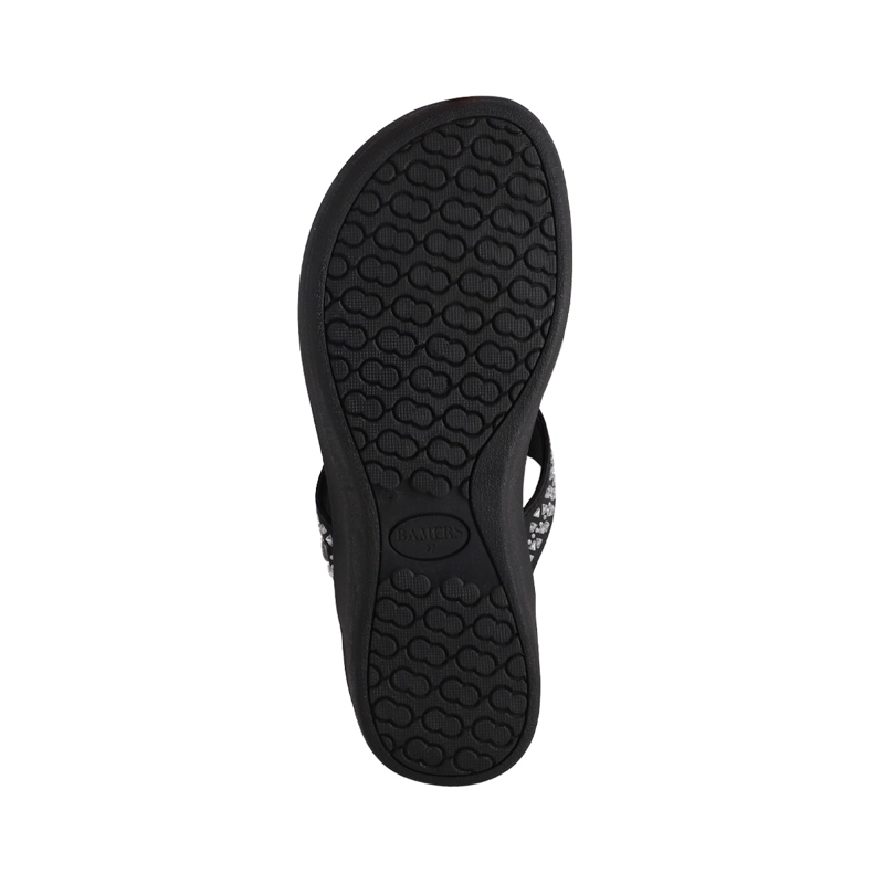 HAWAIANAS PLATAFORMA MUJER BAMERS CRUZ NEGRO - 4
