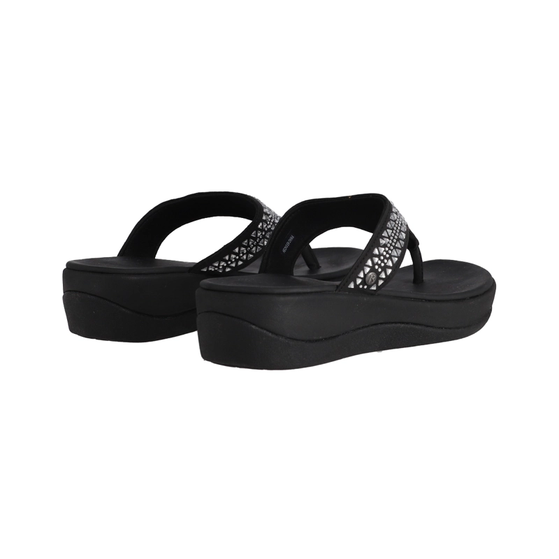 HAWAIANAS PLATAFORMA MUJER BAMERS CRUZ NEGRO - 6
