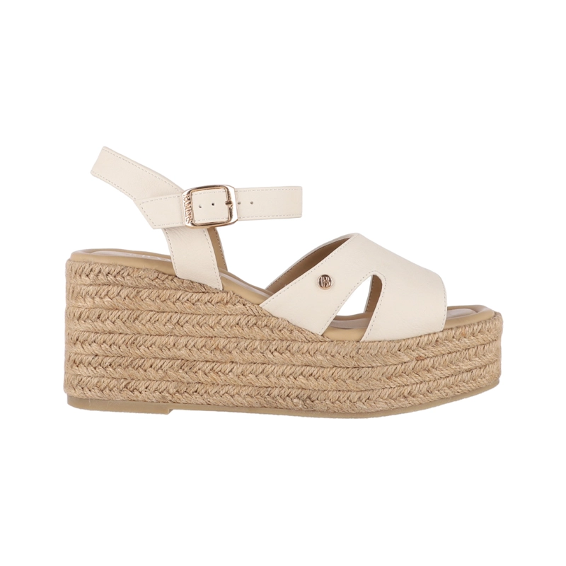 SANDALIAS PLATAFORMA MUJER BAMERS BEIRUT BEIGE - 1