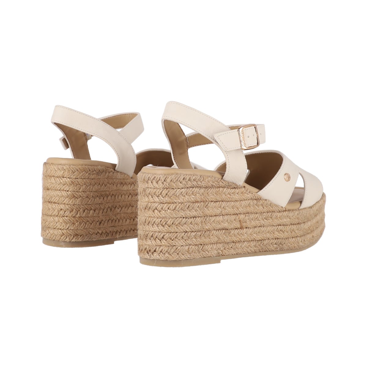 SANDALIAS PLATAFORMA MUJER BAMERS BEIRUT BEIGE - 6