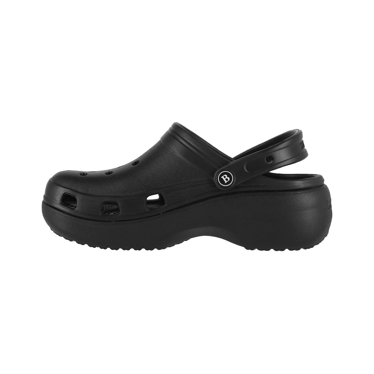 ZUECOS PLATAFORMA MUJER BAMERS AIR NEGRO - 2