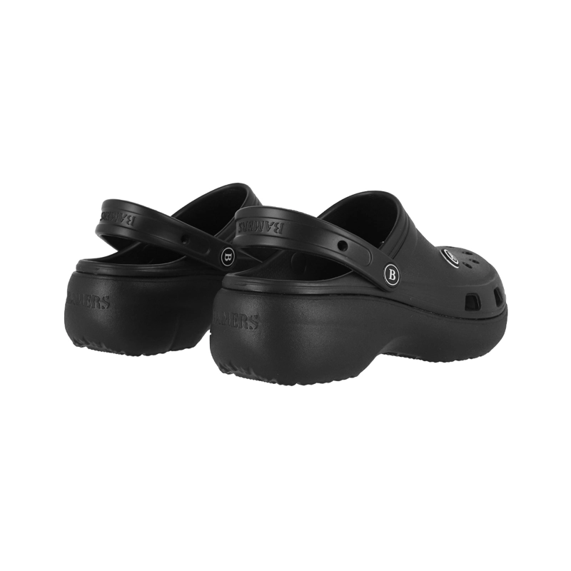 ZUECOS PLATAFORMA MUJER BAMERS AIR NEGRO - 6