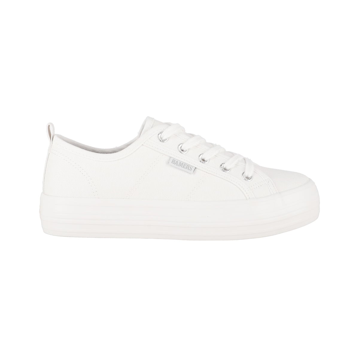 ZAPATILLAS MUJER BAMERS NEW CANVAS PLATFORM II BLANCO - 1