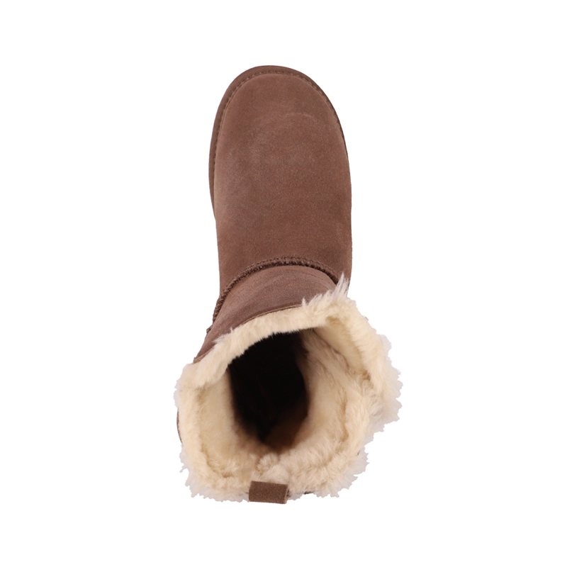 BOTAS MUJER BAMERS BLAST BUTTON CUERO MARRON - 3