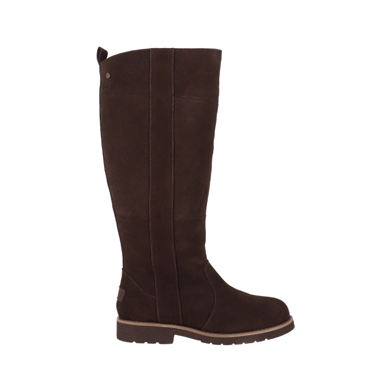 BOTAS MUJER BAMERS MALAGA HIGH CUERO CAFE - 1