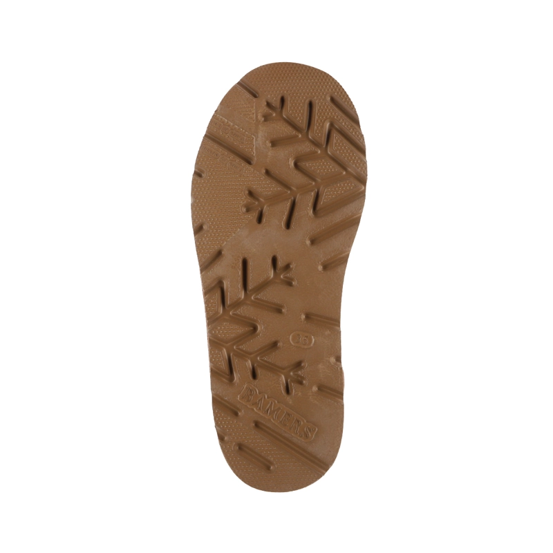 BOTAS MUJER BAMERS BLAST MINI PLATAFORMA CUERO CARAMELO - 6