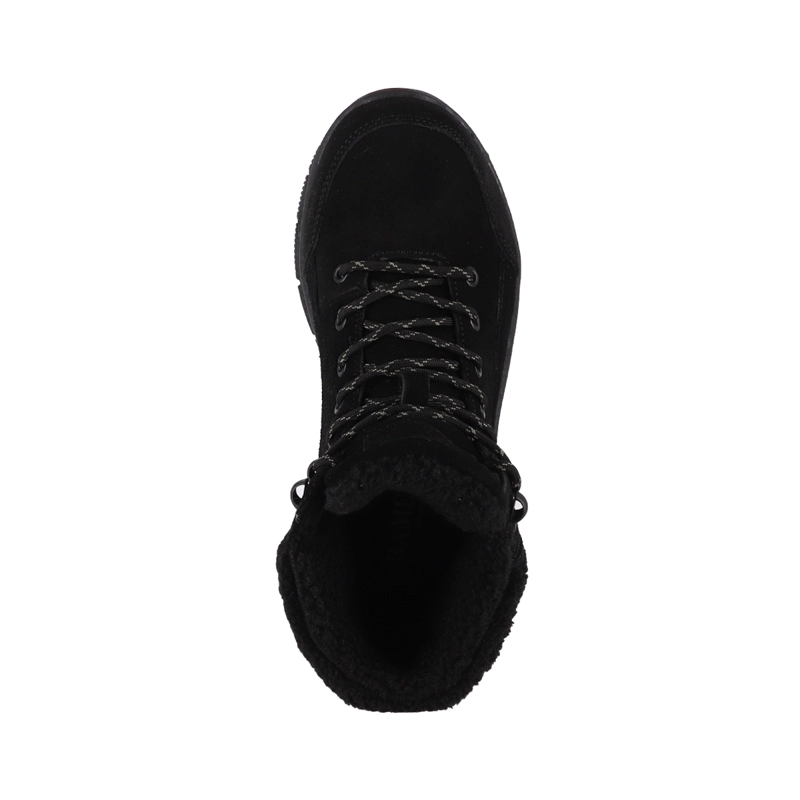 BOTIN MUJER BAMERS TIVOLI LACES CUERO NEGRO - 3