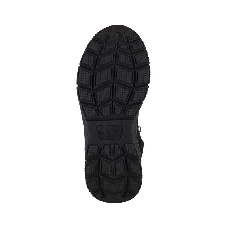 BOTIN MUJER BAMERS TIVOLI LACES CUERO NEGRO - 4