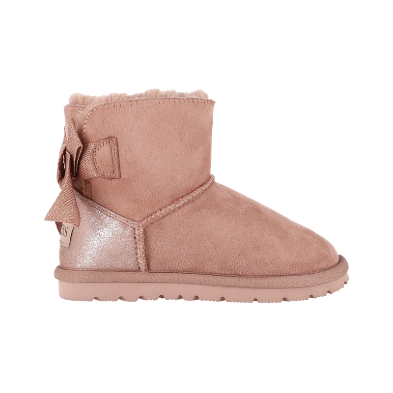 BOTAS  NIÑAS BAMERS  BONNIE FIBER II ROSA VIEJO - 1