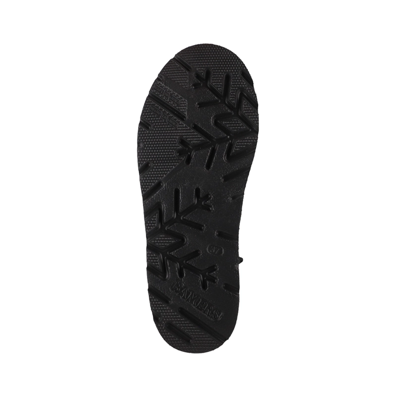 BOTAS MUJER BAMERS BLAST MINI PLATAFORMA CUERO NEGRO - 4