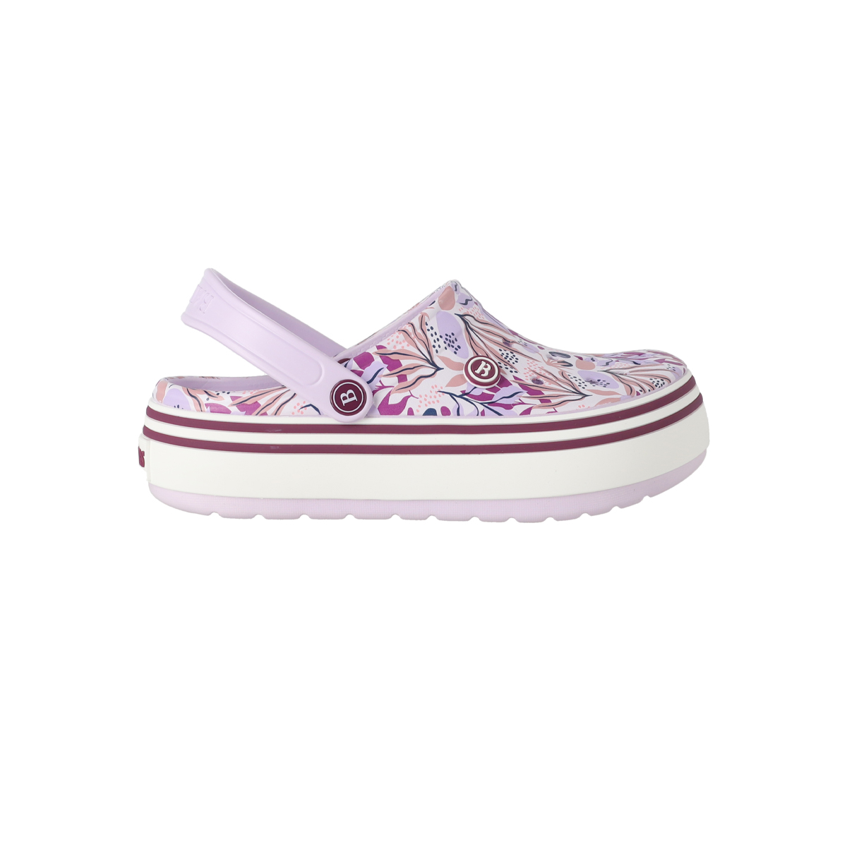 ZUECOS PLATAFORMA MUJER BAMERS AIRLINE PRINT - 1