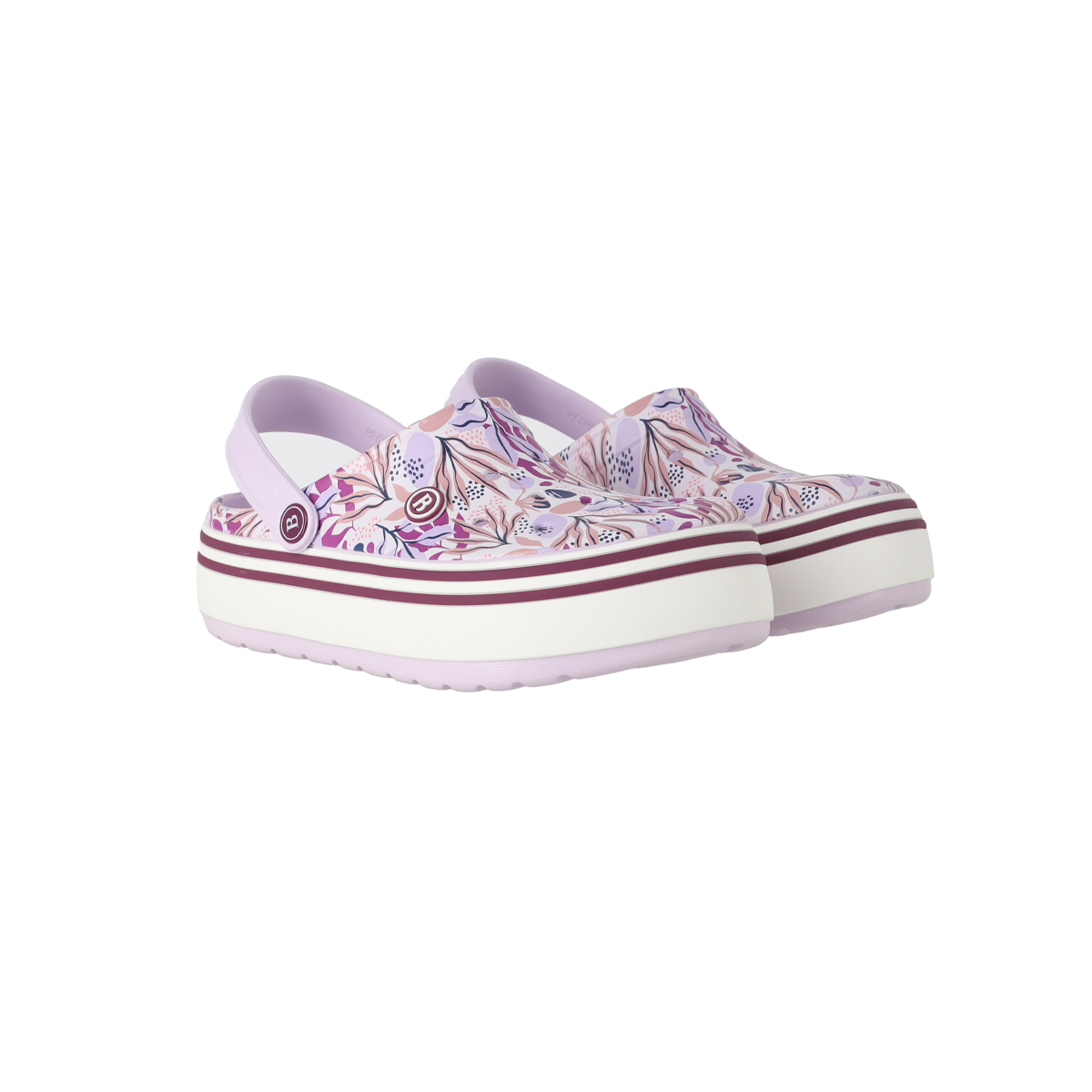 ZUECOS PLATAFORMA MUJER BAMERS AIRLINE PRINT - 5