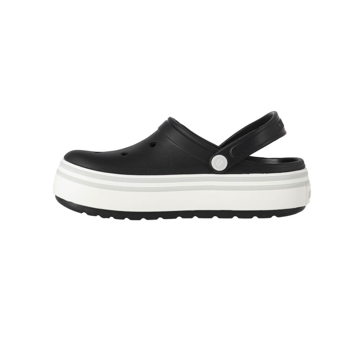 ZUECOS PLATAFORMA MUJER BAMERS AIRLINE NEGROS - 2