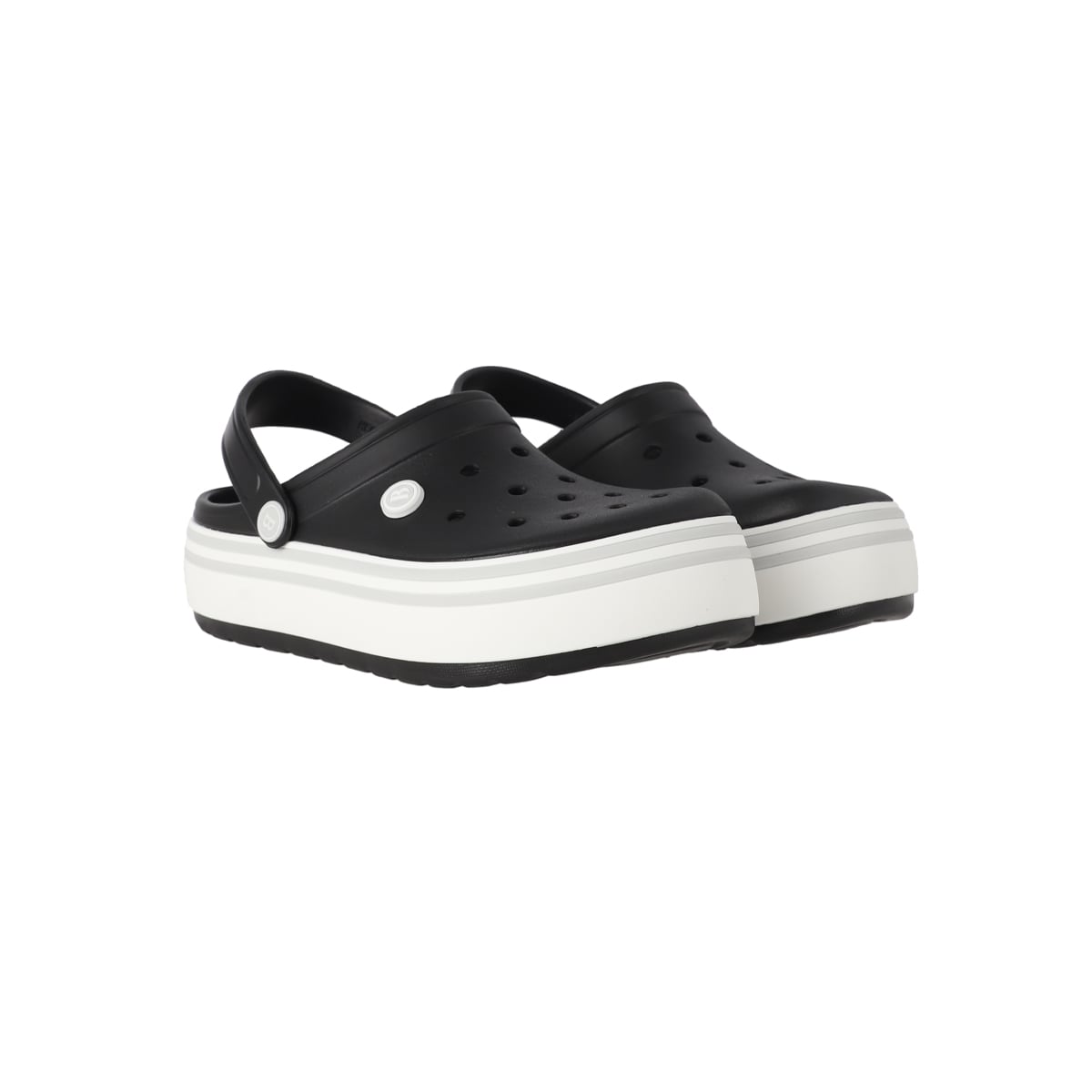 ZUECOS PLATAFORMA MUJER BAMERS AIRLINE NEGROS - 5