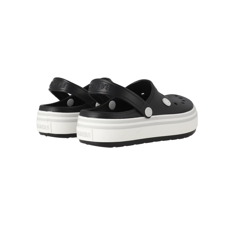 ZUECOS PLATAFORMA MUJER BAMERS AIRLINE NEGROS - 6
