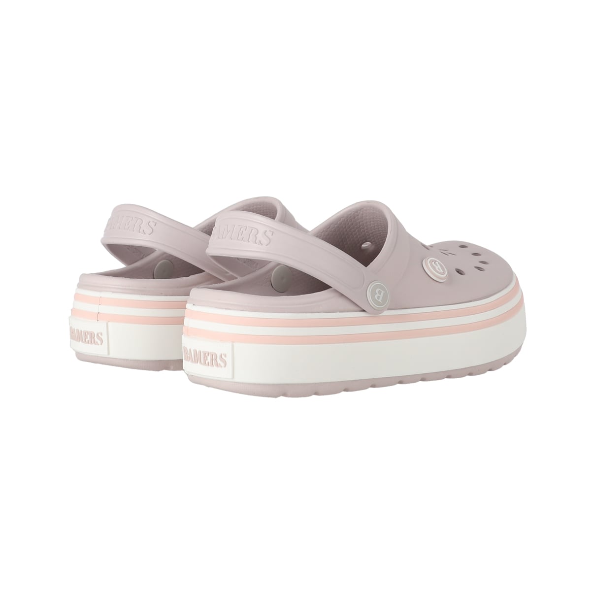 ZUECOS PLATAFORMA NIÑAS BAMERS AIRLINE GRIS - 6
