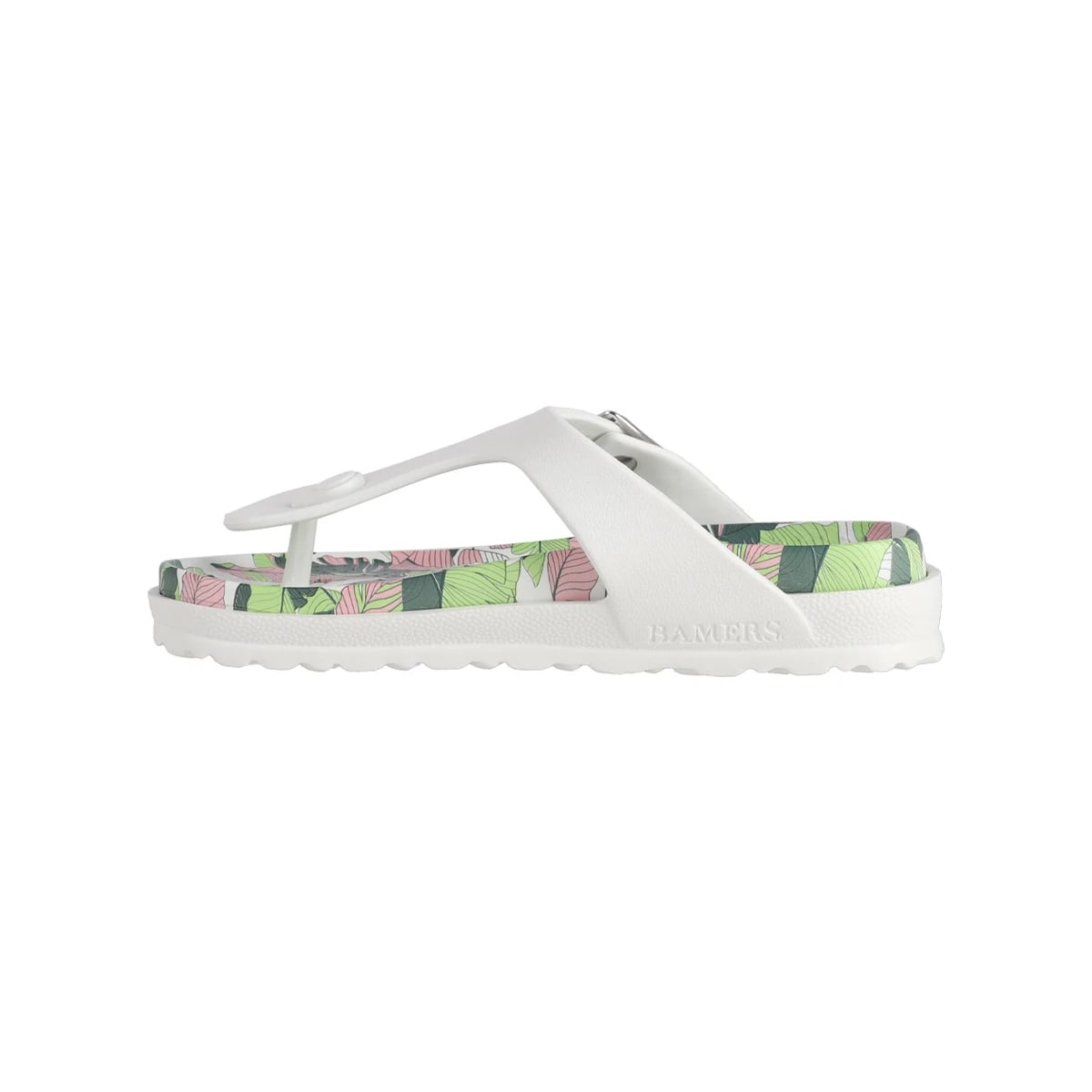 SANDALIAS MUJER  BAMERS NEW CAPRI VEGAN BLANCO PRINT - 2