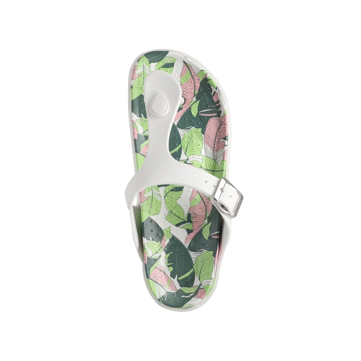SANDALIAS MUJER  BAMERS NEW CAPRI VEGAN BLANCO PRINT - 3