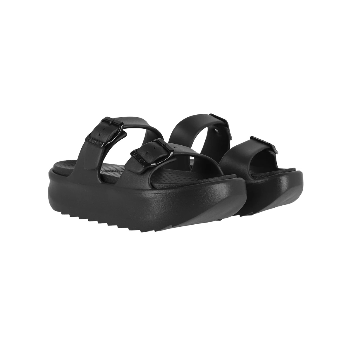 SANDALIAS PLATAFORMA MUJER  BAMERS KEND VEGAN HIGH NEGRO - 5