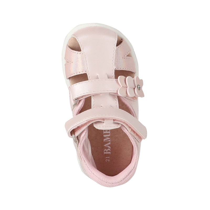 SANDALIA BEBE  BAMERS OPORTO ROSA - 3