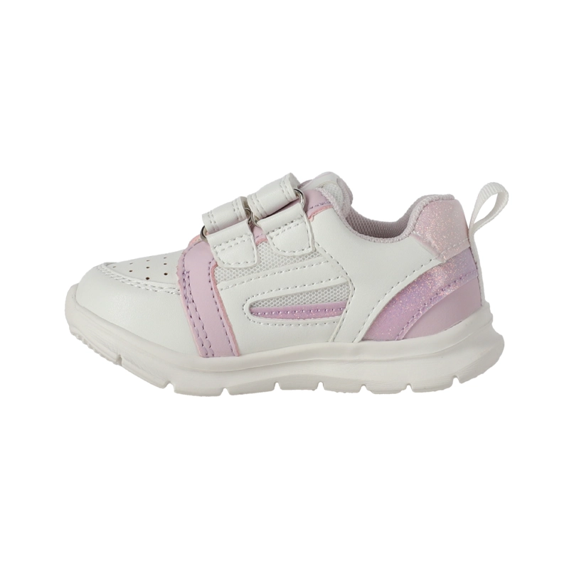 ZAPATILLAS BEBE BLANCO/LILA BAMERS BLOW RUN - 2