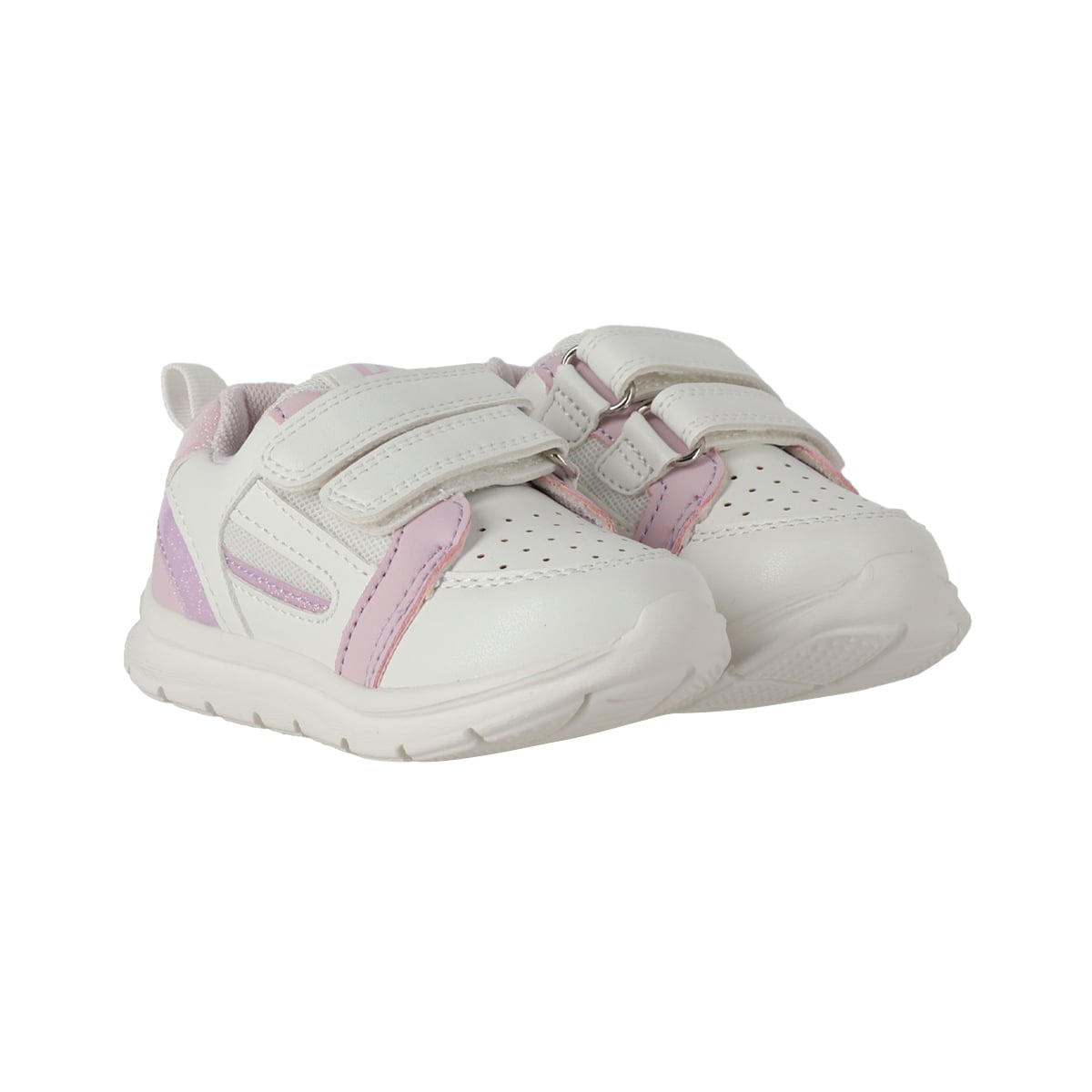 ZAPATILLAS BEBE  BLANCO/LILA BAMERS BLOW RUN - 5