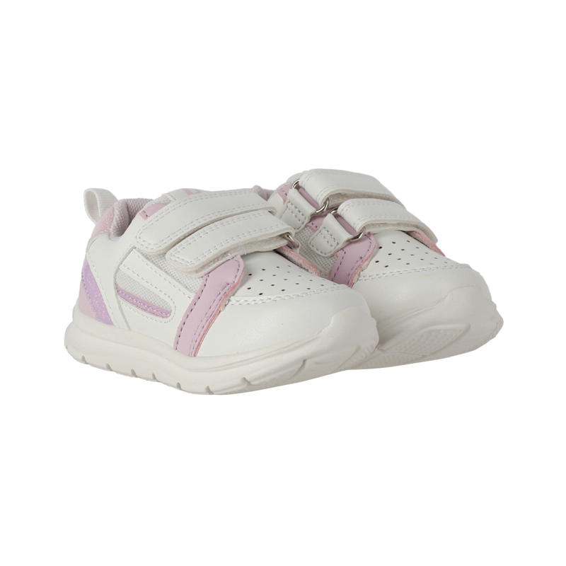 ZAPATILLAS BEBE BLANCO/LILA BAMERS BLOW RUN - 5