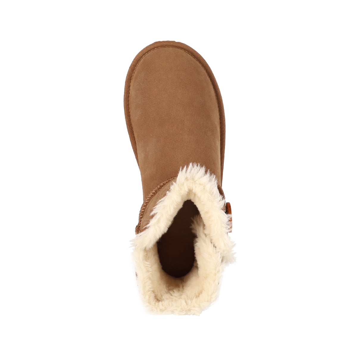 BOTAS MUJER CUERO BLAST BUTTON SHORT CARAMEL BAMERS - 3